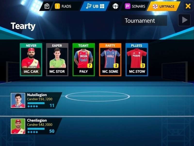 Volley Starz Mumbai tournament screen